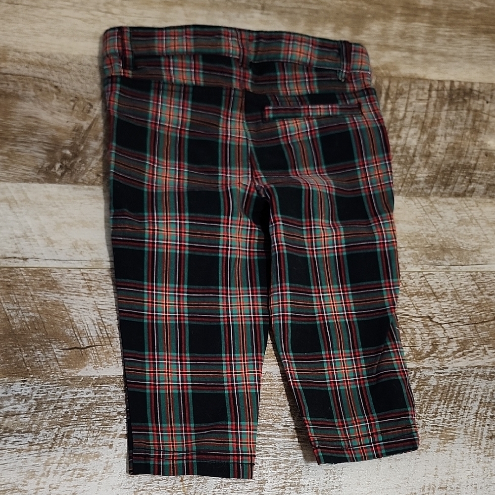 Cat & Jack Red and Black Formal Pants - Picture 8 of 9